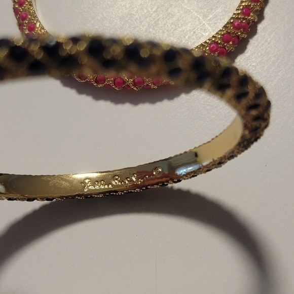 Lilly pulitzer 3 Stacking Bangle Bracelets. - Picture 6 of 10